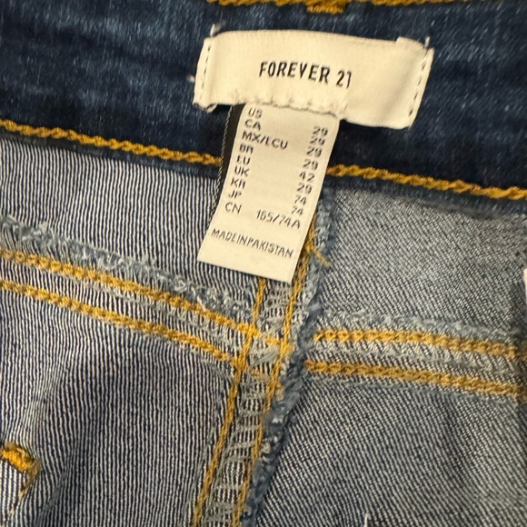 Gorgeous color denim with stretch! Blue Jeans,zoom in for angles,details,sizing - Picture 7 of 16